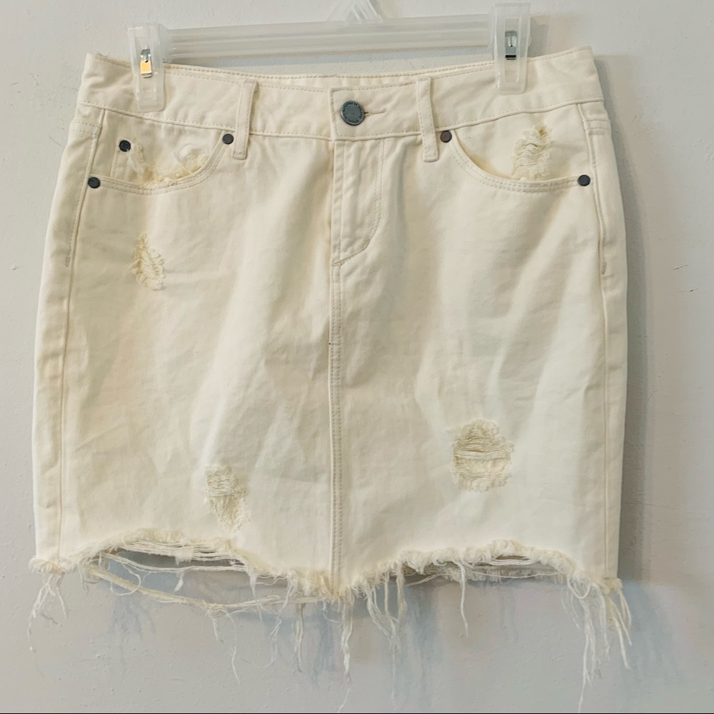 Articles Of Society Stacy Mini Denim Jean Skirt